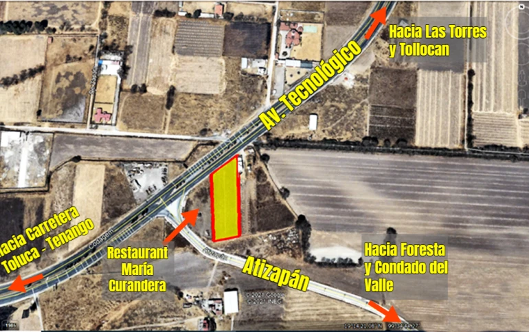 Vendo o rento  Terreno en Av. Tecnológico 5336 m2