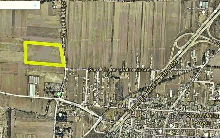 Vendo terreno de 3.5 Has.