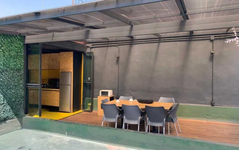 Oficina con Rooftop.  Cozumel 67, Roma Norte.