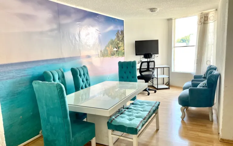 Departamento en renta en Portales Norte (Amueblado)