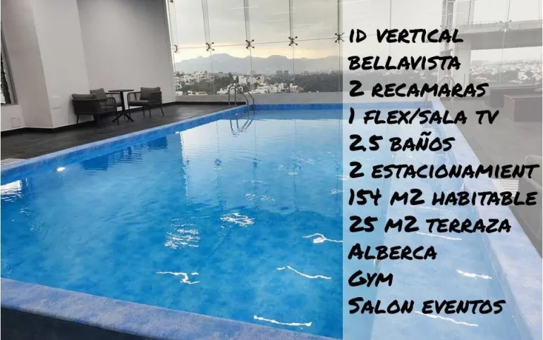 Venta Departamento id Vertical Bellavista Atizapan Estado de México