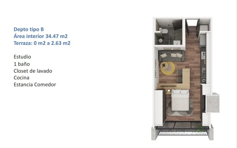 Departamento en renta