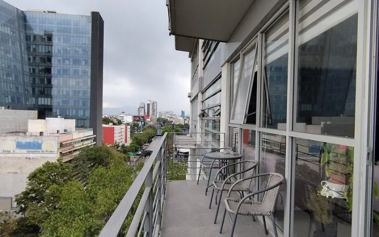 Skyview Narvarte Poniente | Depto en renta | 2 rec | Piso 9 | Balcón