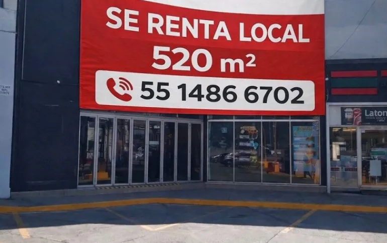 SE RENTA LOCAL COMERCIAL  EN VIVEROS DE LA LOMA TLALNEPANTLA  SOBRE PERIFERICO