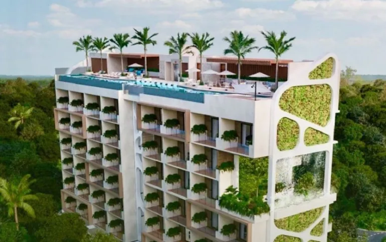 Departamento en venta, en Puerto Morelos, Quintana Roo.