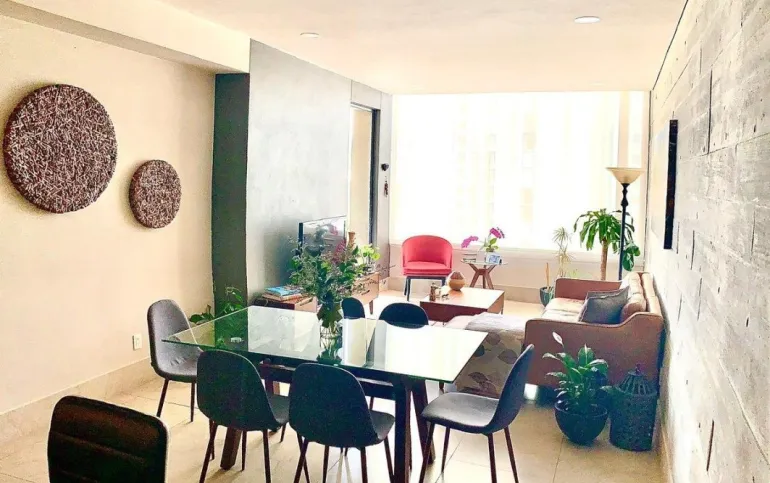 Amueblado renta departamento interlomas