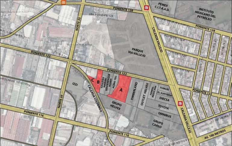 TERRENO EN VENTA  INDUSTRIAL VALLEJO