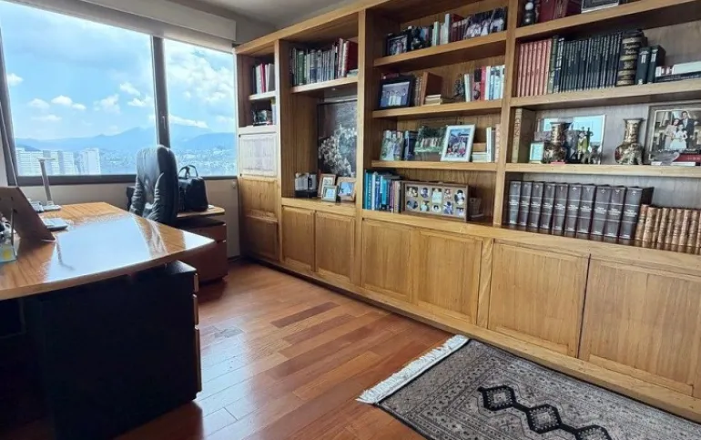 Espectacular vista en Vista del Campo en Sta Fe en renta